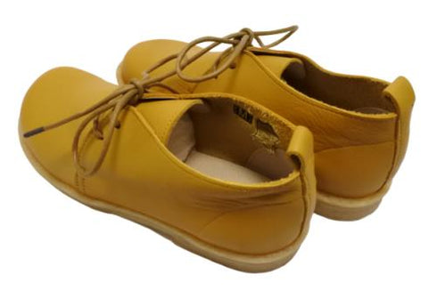 【かぼちゃの馬車 CA-210 キャメル】くたっとやわらか本革靴紐シューズ